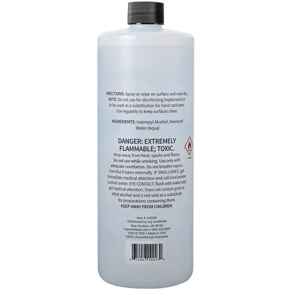 Isopropanol (IPA) 99% — Ring Cleaning